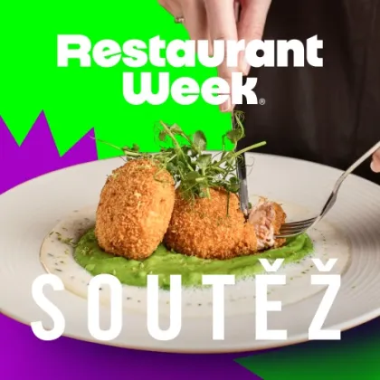 SOUTĚŽ: SERVÍRUJEME TI TY NEJLEPŠÍ HITY I JÍDLO S RESTAURANT WEEK FESTIVALEM 🍴