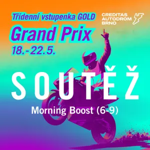 SOUTĚŽ: VYHRAJ GOLD VSTUPENKY NA MOTO GP V BRNĚ!