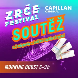 SOUTĚŽ: VYHRAJ 2x LÍSTKY NA ZRCÉ FESTIVAL + FAJN BOAT A BALÍČEK CAPPILAN ORIGINAL!