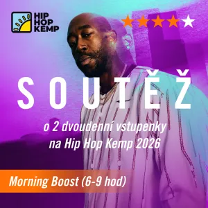 SOUTĚŽ: VYHRAJ VSTUPENKY NA HIP HOP KEMP 2026!