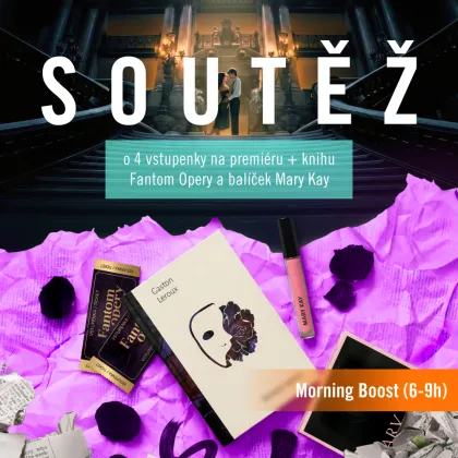 SOUTĚŽ: Fantom Opery? Vyhraj lístky s Fajnem!