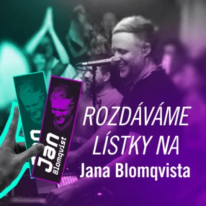 JAN BLOMQVIST JEDE DO PRAHY. BUDEŠ U TOHO?
