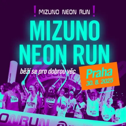 MIZUNO NEON RUN: ZÁŘÍCÍ ZÁŽITEK, NA KTERÝ NEZAPOMENEŠ!