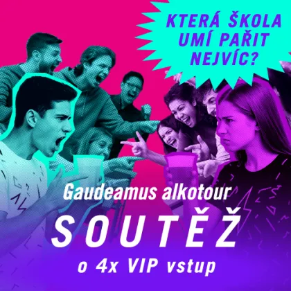 CHCEŠ VYHRÁT LÍSTKY NA GAUDEAMUS ALKOTOUR? 🍻