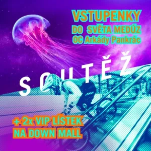 SOUTĚŽ: ADRENALINOVÁ JÍZDA DOWN MALL 🚲 A SVĚT MEDÚZ 🪼