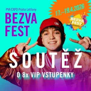 Vyhraj VIP vstupenky na Bezva Fest v Praze!
