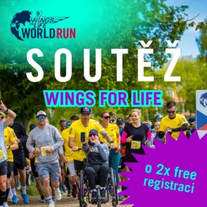 Vyhraj free registraci na Wings for Life World Run 2026! 💙